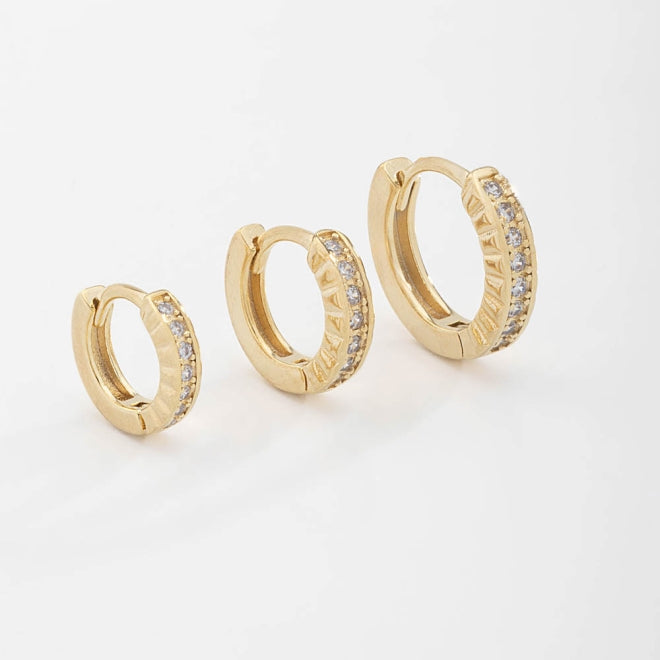 Isa Hoops Trio Set