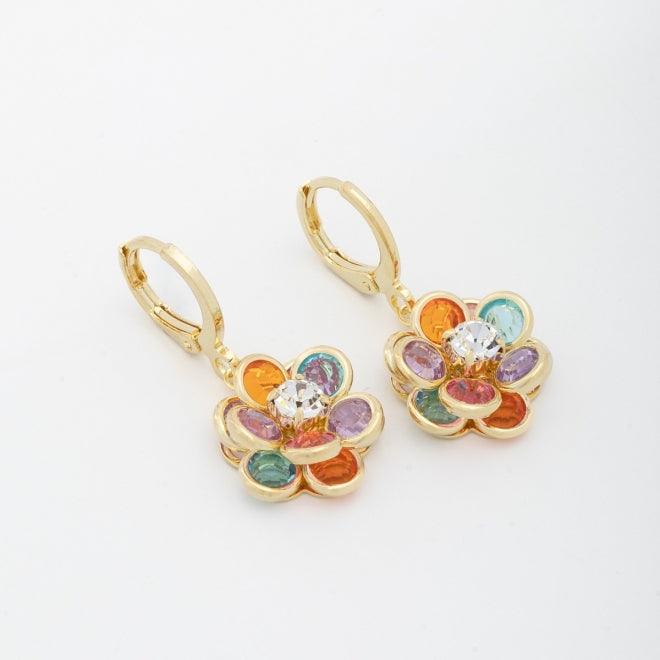 Floral Drop Earrings